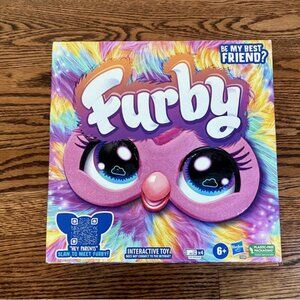 Hasbro Furby Tie Dye Interactive Plush Toy + 15 Accessories Voice Activated